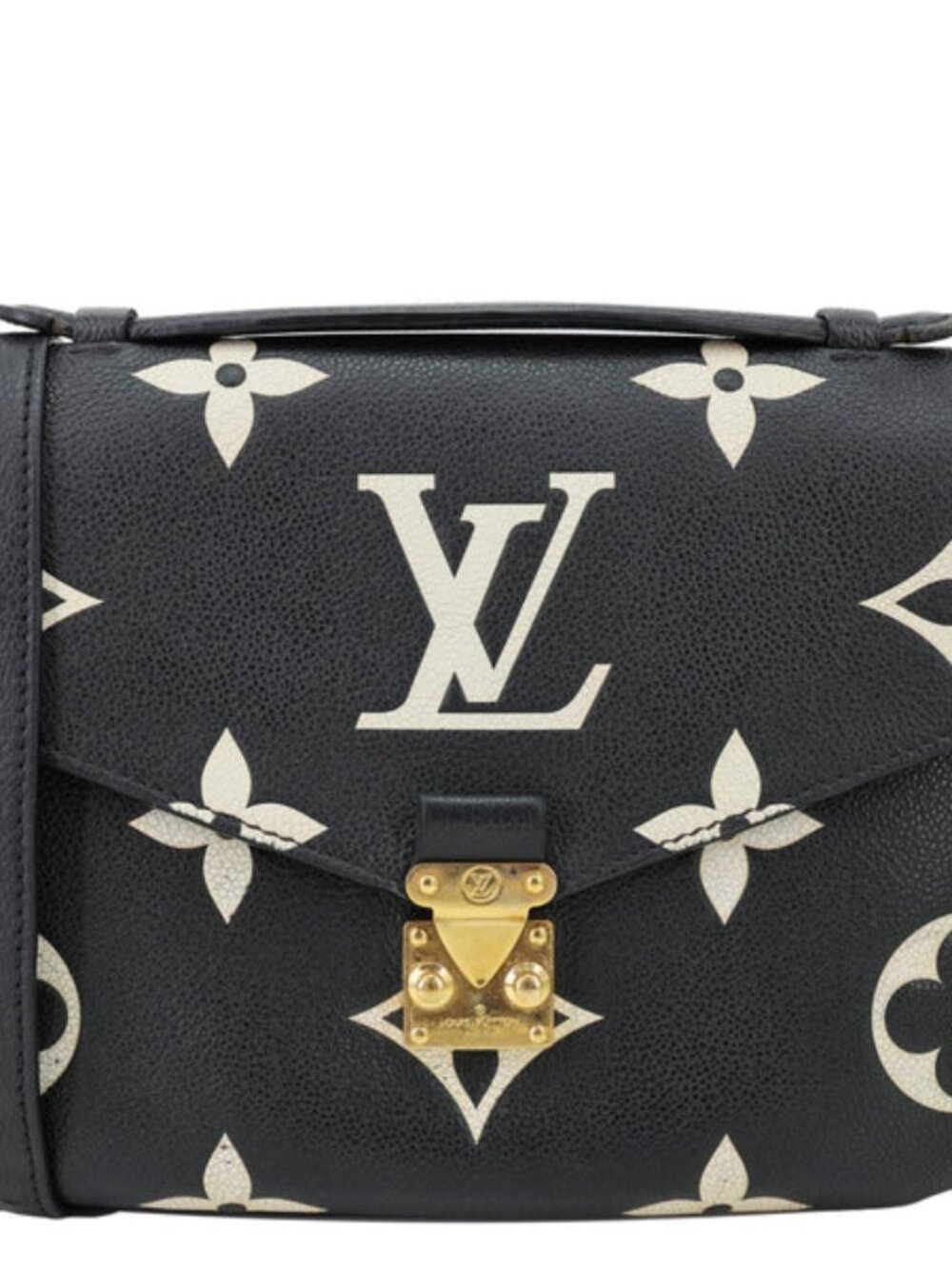 Louis Vuitton Metis Pochette Empreinte Leather Crossbody Bag Bicolor